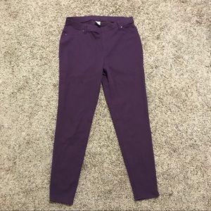 Purple Jeggings